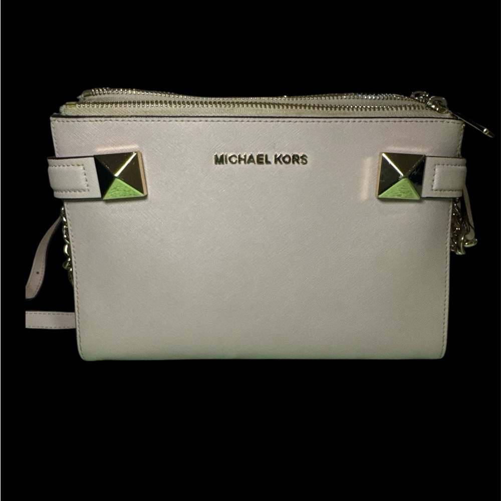 Michael Kors Blush Pink with Gold Accents Cross Body